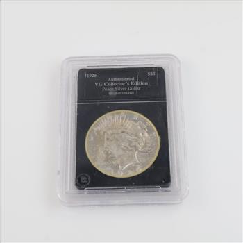 1925 US Peace Silver Dollar