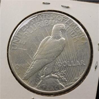 1927-S Peace Silver Dollar