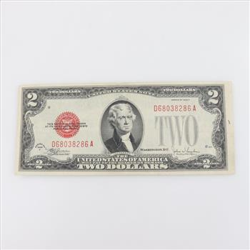 1928-F US Note 2 Dollar Bill