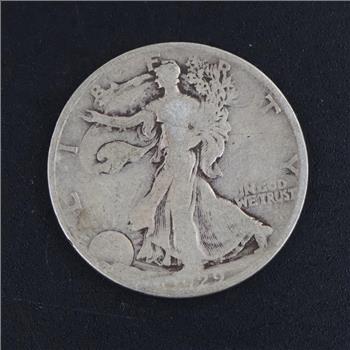 1929-S Walking Liberty Silver Half Dollar