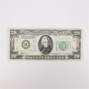 1934-A US Note $20 Dollar Bill