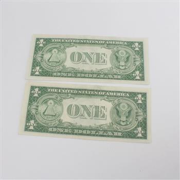 1935 D US Silver Certificate, 2 Pieces