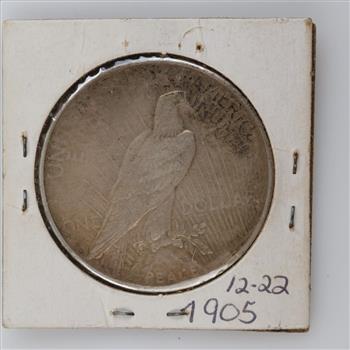 1935 Peace Silver Dollar