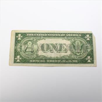 1935-A Brown Seal Hawaii Silver Certificate