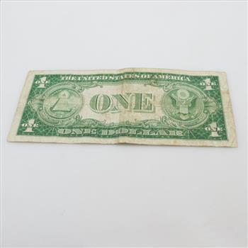 1935-A US Silver Certificate 1 Dollar