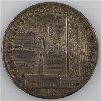1936-S San Francisco-Oakland Bay Bridge Silver Half Dollar