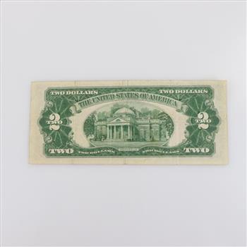 1938-G United States $2 Dollar Note