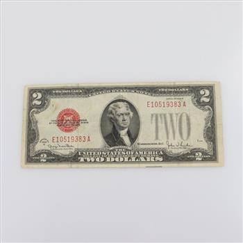 1938-G United States $2 Dollar Note | Property Room