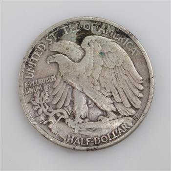 1939 Walking Liberty Silver Half Dollar