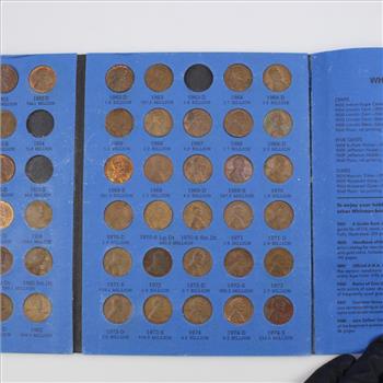1941-1974 Lincoln Cents Collection Booklet, 70+ Coins (3 Steel)