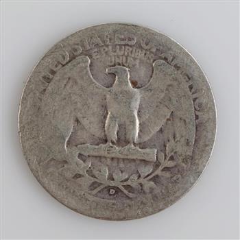 1941-D Washington Silver Quarter