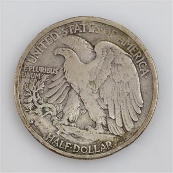 1943-D Walking Liberty Silver Half Dollar