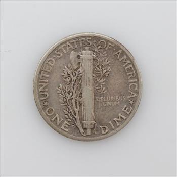 1945 Mercury Silver Dime