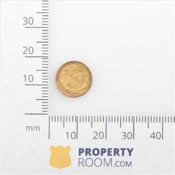 1945 Mexican 2 Peso Gold Coin