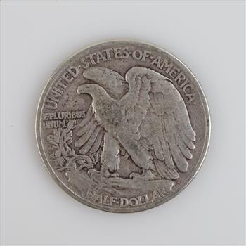1945 Walking Liberty Silver Half Dollar