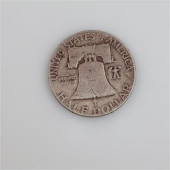 1952 Franklin Silver Half Dollar