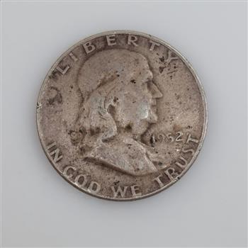1952 Franklin Silver Half Dollar