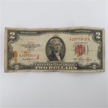 1953 US $2 Note
