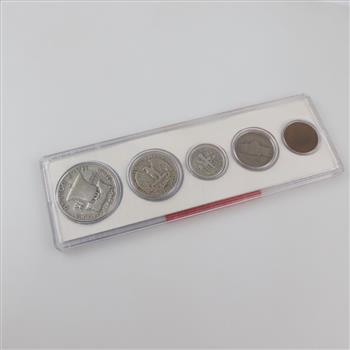 1954 Birth Year Set, Including 3 Silver Coins