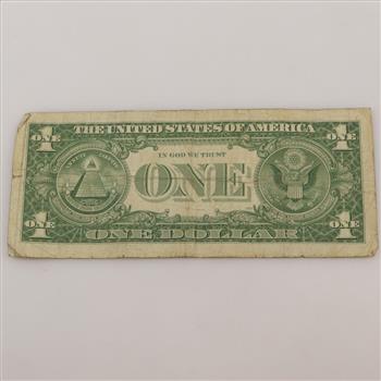 1957 Silver Certificate One Dollar