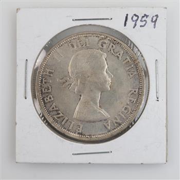 1959 Canada Silver Dollar