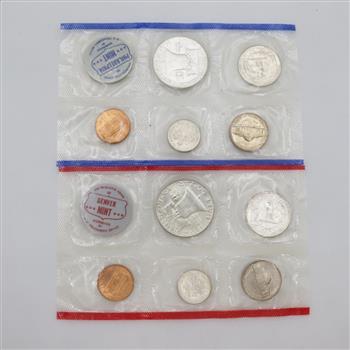 1960 P&D US Uncirculated Coin Set