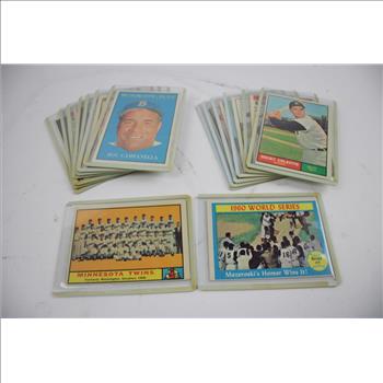1961 Topps Trading Cards - 15+ Cards