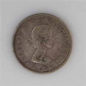 1962 Canadian Silver 25 Cents