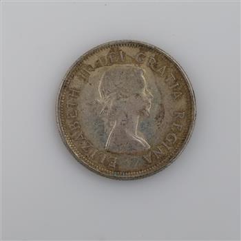 1962 Canadian Silver 25 Cents