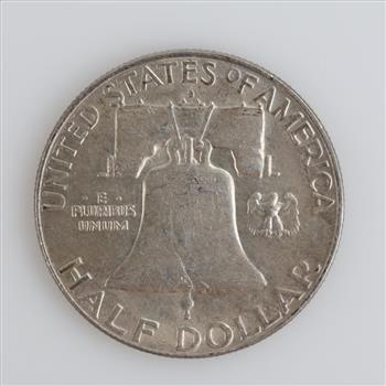 1963 -D Franklin Silver Half Dollar