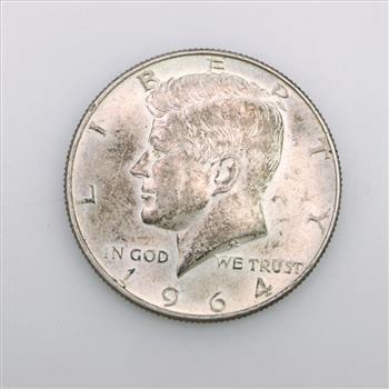 1964 US Kennedy Silver Half Dollar