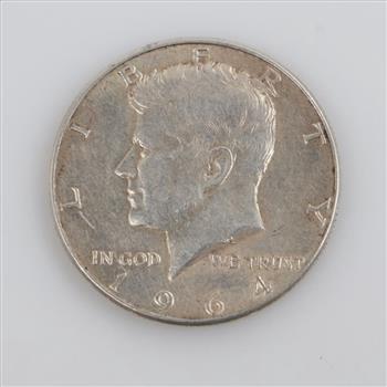 1964 US Kennedy Silver Half Dollar