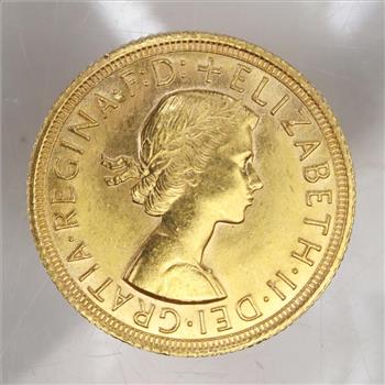 1965 Great Britain Elizabeth II Gold Sovereign