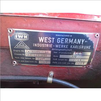 1966 Amphicar 770 (Hartford, CT 06114)