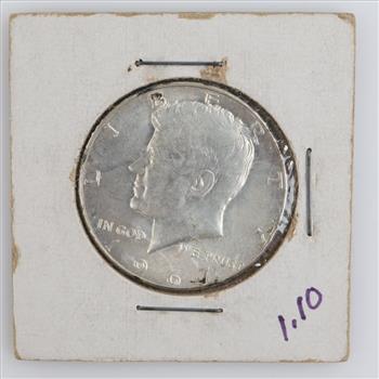 1967 Kennedy Silver-clad Half Dollar
