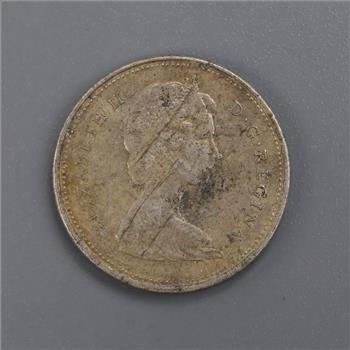 1968 Canadian Silver 25 Cents