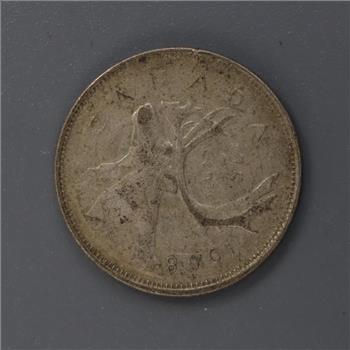 1968 Canadian Silver 25 Cents