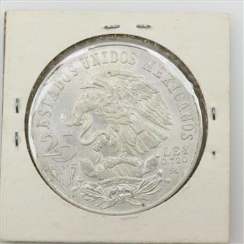 1968 Mexican Olympics Silver 25 Pesos