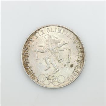 1968 Mexican Olympics Silver 25 Pesos