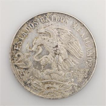 1968 Mexican Olympics Silver 25 Pesos