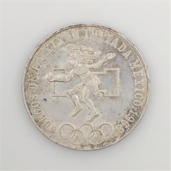 1968 Mexican Olympics Silver 25 Pesos