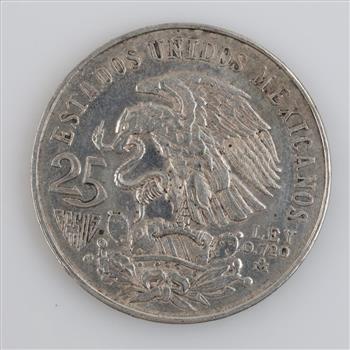 1968 Mexico Olympics Silver 25 Pesos