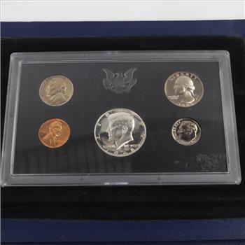 1968 US Mint Silver Proof Set W/ Kennedy Silver Clad Half Dollar