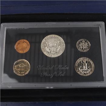 1968 US Mint Silver Proof Set W/ Kennedy Silver Clad Half Dollar