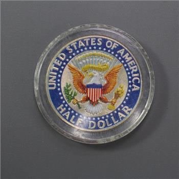 1968-D Colorized Kennedy Half Dollar