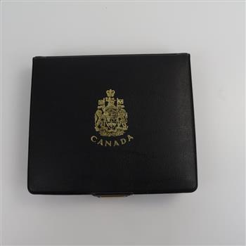 1971 Canadian Coin In Case, 7 Coins