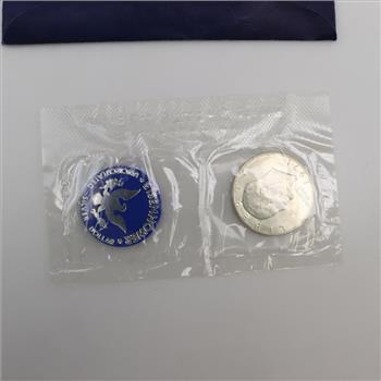 1971-S Uncirculated Eisenhower Silver-Clad Dollar