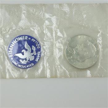 1971-S Uncirculated Eisenhower Silver-clad Dollar