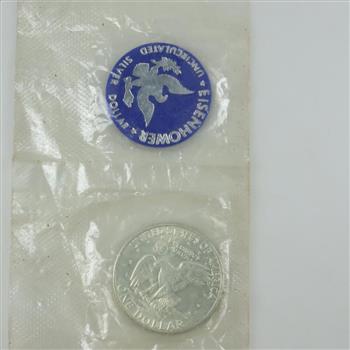 1971-S Uncirculated Eisenhower Silver-clad Dollar