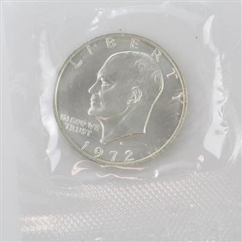 1972 Eisenhower Uncirculated Silver Dollar